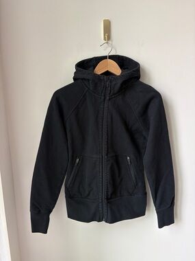 American Giant Storm Full Zip Hoodie Black Heavyweight Water Repellent Size S